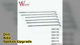 먼지 자전거 스포크 세트 196mm A9G 도매