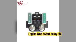 오토바이 스타터 릴레이 수정 엔진 시동