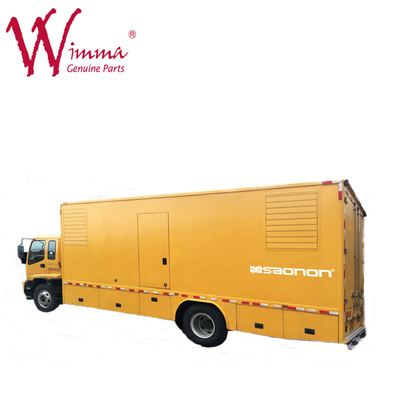 주문 제작된 모바일 동력화차 디젤 엔진 genset SAONON 80dB 산업