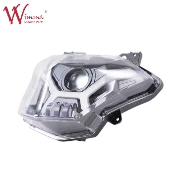 가와사키 Z650 및 Versys X 300에 대한 선명한 검은색 LED 전등