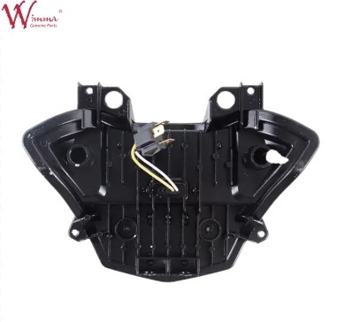 가와사키 Z650 및 Versys X 300에 대한 선명한 검은색 LED 전등