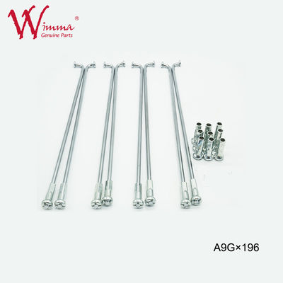 모터사이클 스포크 세트 톱스 소매 고품질 A9G 196mm 길이 더트 사이클